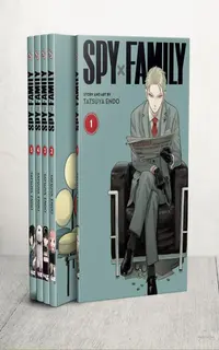 مجموعه 5 جلدی مانگا خانواده جاسوس