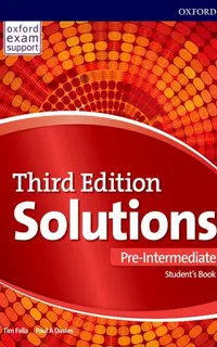 Solutions Pre Intermediate Third Edition