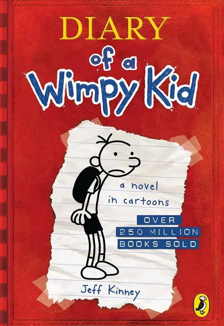 Diary Of A Wimpy Kid a novel in cartoons - تصویر 1