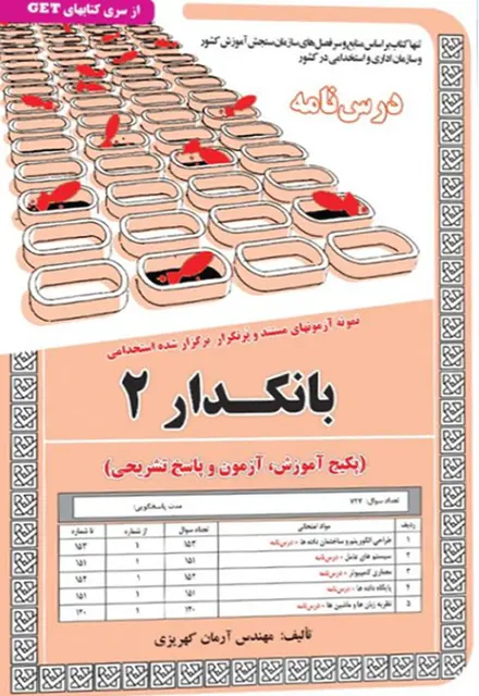 کتاب نمونه آزمون های استخدامی بانکدار 2 (درسنامه و سوالات با پاسخ تشریحی) - تصویر 1
