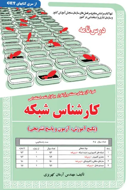 کتاب نمونه آزمون های استخدامی کارشناس شبکه (درسنامه و سوالات با پاسخ تشریحی) - تصویر 1