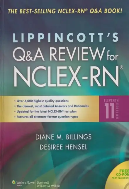 مرور پرسش و پاسخ لیپینکات برای آزمون NCLEX-RN ویراست یازدهم | Lipincott Q&A Review for NCLEX-RN 2014 - تصویر 1