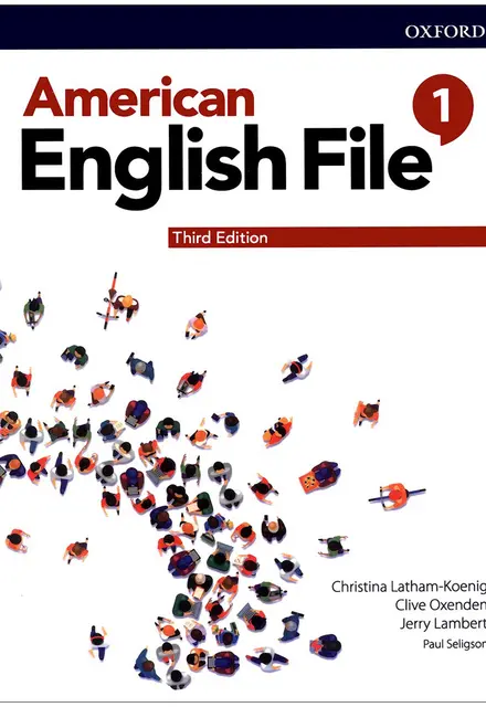 American English File 1 Third Edition (WB) - تصویر 1