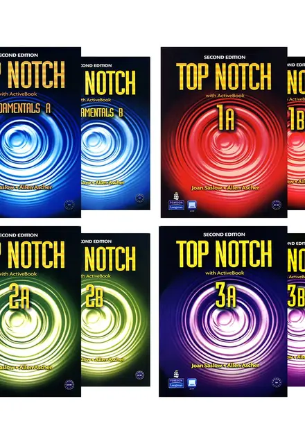 Top Notch Second Edition Book Series - تصویر 1