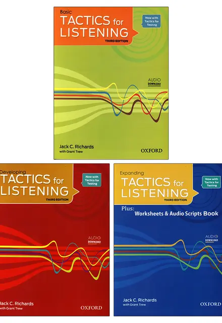مجموعه کتاب های Tactics for Listening - تصویر 1