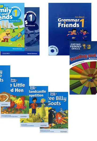 پک آموزشی American Family and Friends 1 Second Edition - تصویر 1
