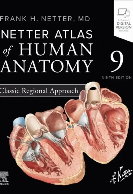 اطلس آناتومی نتر ویرایش نهم 2026 | Atlas of Human Anatomy Netter - تصویر 1