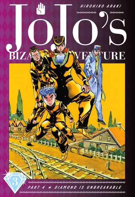 مانگای JoJo's Bizarre Adventure Part 4: Diamond is Unbreakable جلد 3 - تصویر 1