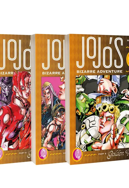 سری 3 جلدی  JoJo's Bizarre Adventure Part 5: Golden Wind - جلد 1 تا 3 - تصویر 1